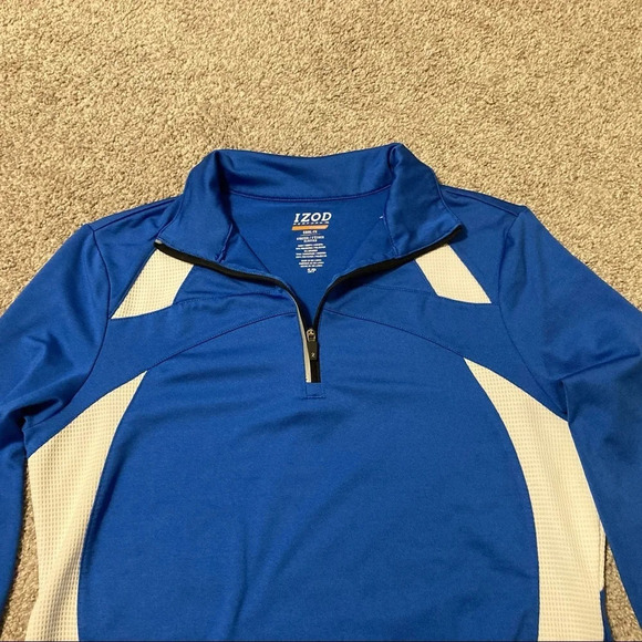 Izod PerformX Cool-fx Long Sleeve Quarter Zip S - Picture 3 of 15